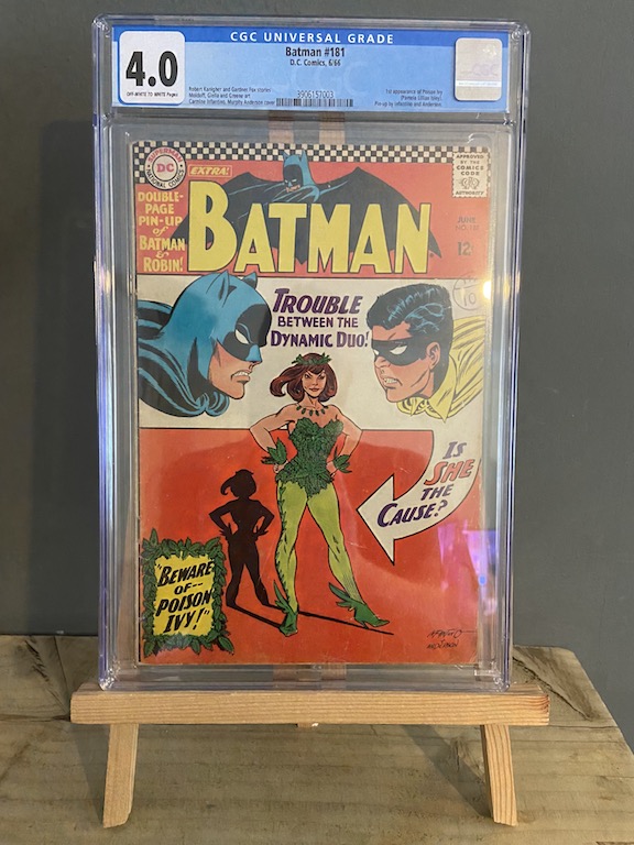 Slabbed Comics CGC Graded [] DC Batman #1811st App Poison Ivy