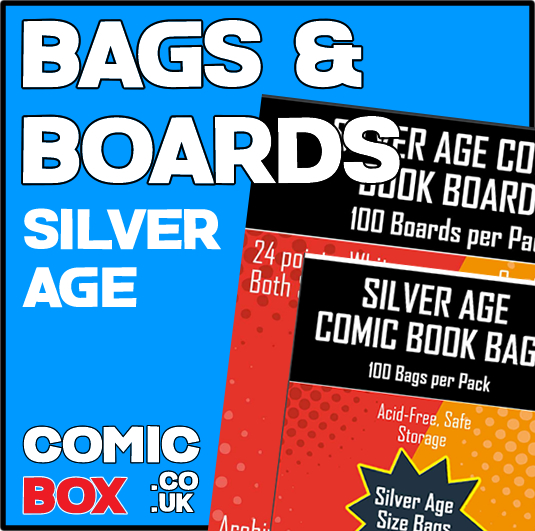 Comic Book Bags and Boards - Silver Age Comic Book Storage with 24